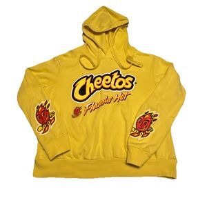 Flamin’ Hot Cheetos Hoodie 🔥 Women’s Oversized Size Small Slightly‎ Cropped